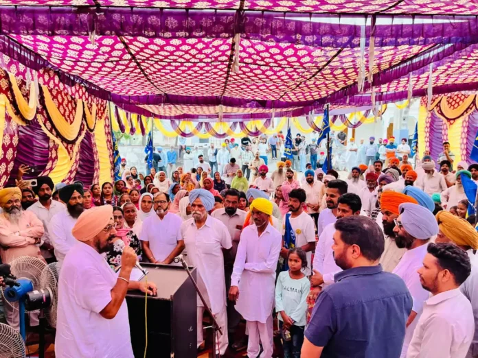 MLA Kuljit Singh Randhawa took out a drug de-addiction rally