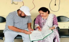 MLA Randhawa did a surprise check in the Municipal Council office