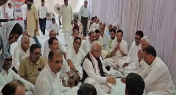 Rohtak News: कैप्टन अभिमन्यु की माता के निधन पर शोक जताने रोहतक पहुंचे केंद्रीय मंत्री मनोहर लाल