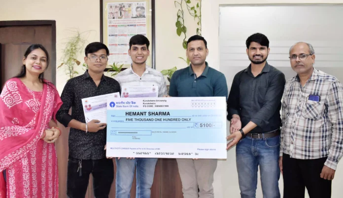 Faridabad News : मीडिया विभाग की डॉक्यूमेंट्री आशा की किरण को मिला द्वितीय पुरस्कार