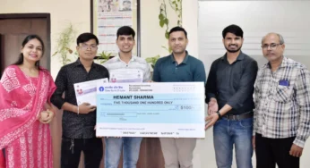 Faridabad News : मीडिया विभाग की डॉक्यूमेंट्री आशा की किरण को मिला द्वितीय पुरस्कार