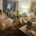 Mohit Chaudhary met Rajya Sabha MP Kiran Chaudhary and Cabinet Minister Shruti Chaudhary