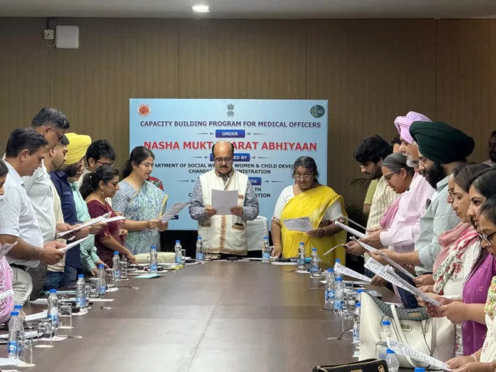 Nasha Mukt Bharat, a capacity building program organized by the Social Welfare Department in the presence of Health Secretary Ajay Chagati