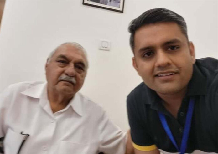 Haryana News: हरियाणा युवा कांग्रेस के प्रधान बने निशित कटारिया
