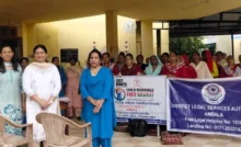 Organizing awareness programs against child marriage and human trafficking