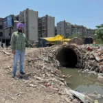Peer Muchhalla residents demanded to repair the drain coming from Panchkula
