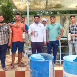 People's thirst was quenched by setting up a sweet water stall