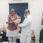 Haryana News: केंद्रीय रक्षा मंत्री से मिले हरियाणा के बिजली मंत्री अनिल विज