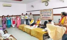 Rajni Sharma became the president of Bhavip branch Swastik