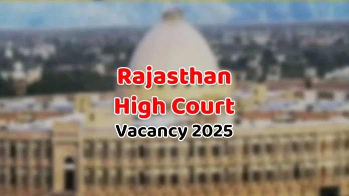 Recruitment of Peon in Rajasthan High Court for 5670 posts