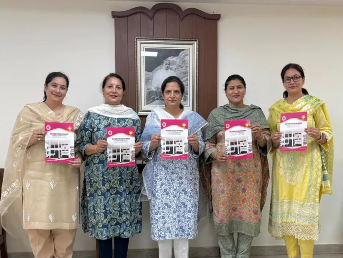Release of Prospectus at Dev Samaj College for Women, Sector 45-B, Chandigarh