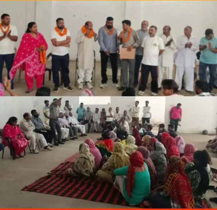 Relief to the employees of Bhumi Pragati, many problems solved due to the efforts of former president of Safai Karamchari Samiti Krishna Kumar Chaddha