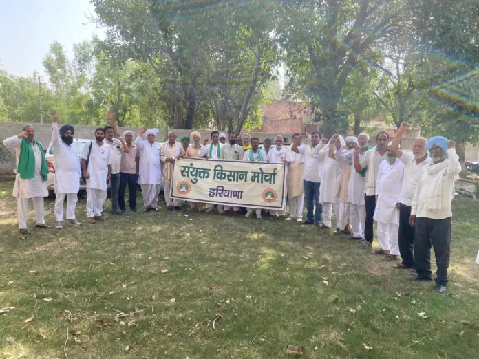 Jind News : संयुक्त किसान मोर्चा ने किसान मुद्दों को लेकर की बैठक