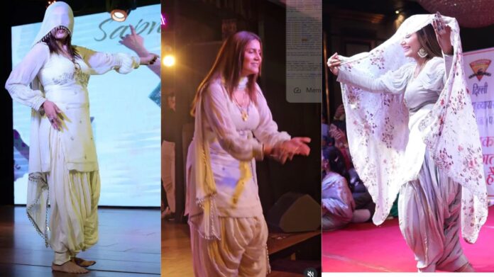 Sapna Chaudhary Dance: खुले बाल” में सपना चौधरी का बिंदास डांस, स्टेज पर मचाया तहलका
