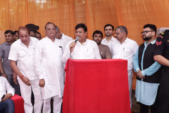 Faridabad News : जनता से किए वादों की पूर्ति एवं उत्कृष्ट फरीदाबाद निर्माण की दिशा में बढ़ते कदम : विपुल गोयल