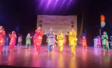 Tagore Theater resonated with color, creativity and spiritual melody