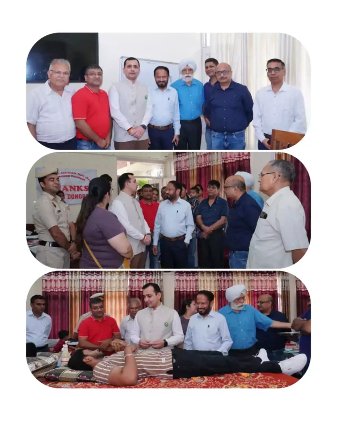 Thalassemia Charitable Trust organized 315th blood donation camp