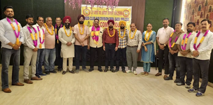 The entire management of Press Club Derabassi including its president Manoj Rajput was repeated