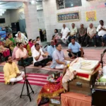 The marriage of Shri Sitaram Ji was organized in Radha Raman Temple Viratnagar