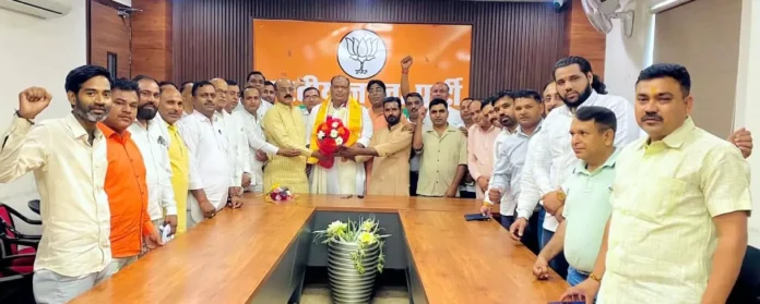 Faridabad News : नवनियुक्त भाजपा ओबीसी मोर्चा के जिलाध्यक्ष का भाजपा कार्यालय पर हुआ भव्य स्वागत