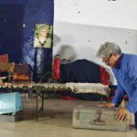 The play 'Sankraasan' based on the story of the conflict between four generations of a middle class family was staged