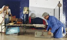 The play 'Sankraasan' based on the story of the conflict between four generations of a middle class family was staged