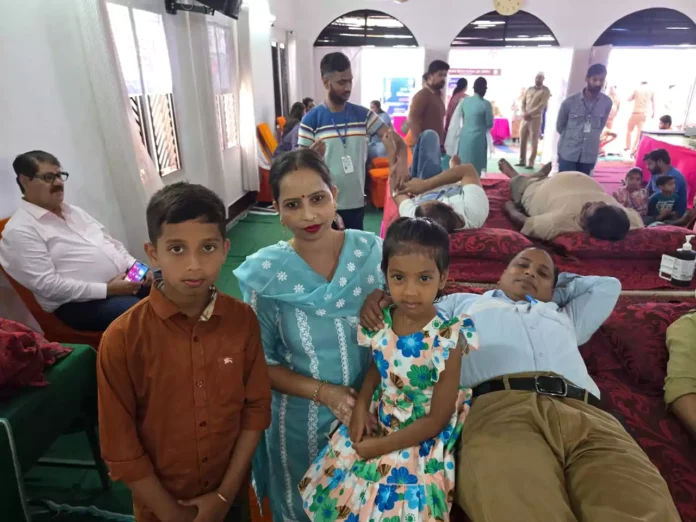 There is no greater charity than blood donation
