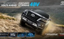 Toyota Kirloskar Motor launches Fortuner and Legender Neo Drive 48V variants