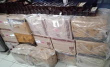 Two arrested with 37 boxes of illegal liquor