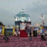 UFO landed in Chandigarh Sector 34 Exhibition Ground