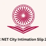 UGC NET city slip will be released today