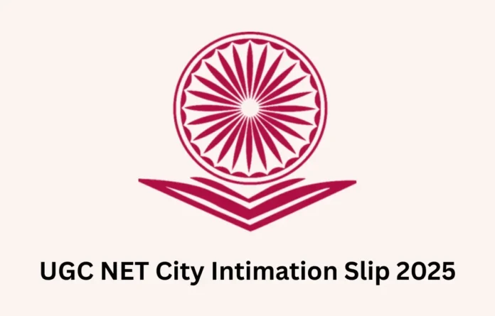 UGC NET city slip will be released today