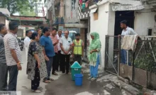 Fariabad News : नीला डस्टबिन सूखा कचरा तो हरा डस्टबिन गीला कचरा के लिए करें इस्तेमाल