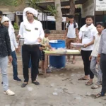 Mahendragarh News : मीठे पानी व शरबत की छबील लगाकर की गई जल सेवा