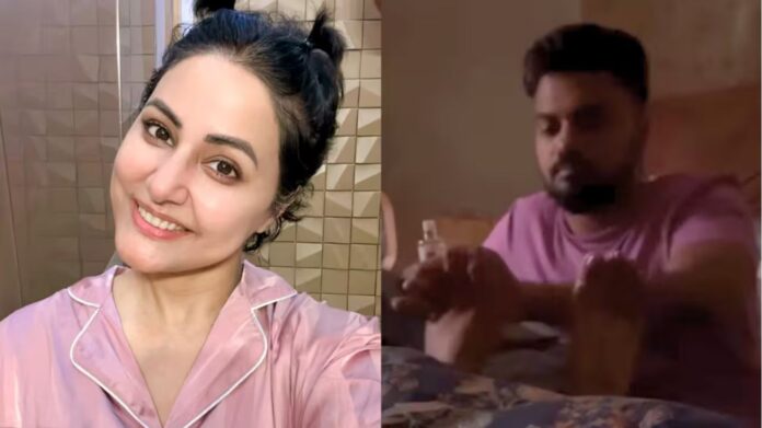 Hina Emotional Post : हिना खान का इमोशनल वीडियो वायरल, जब पति बने सेवा में हाज़िर