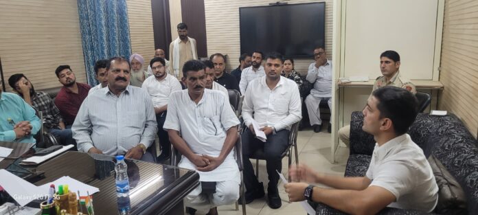 SDM Meeting to Solve the Problem of Water Logging
