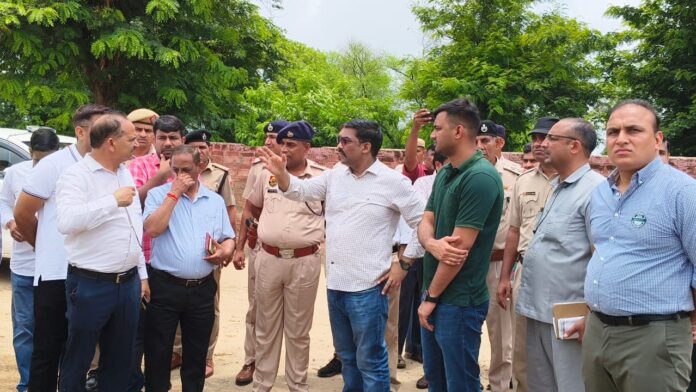 DC visited Julana Regarding the Proposed Visit of the CM