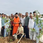 150 saplings planted in the village under the campaign 'One tree in the name of mother'