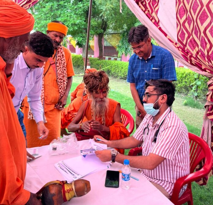 Free Health Checkup Camp In The Fair