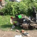 The Trolley Crushed the Scooter