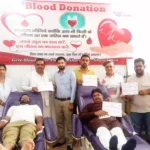 Bhiwani News : आपात स्थित में 21 युवा रक्तदाताओं ने किया रक्तदान