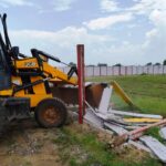 Illegal Colony Construction Demolished