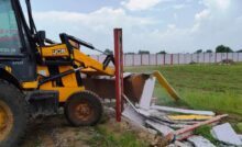 Illegal Colony Construction Demolished
