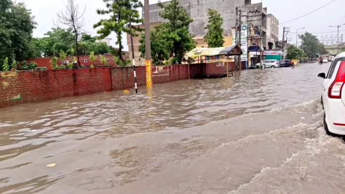 Jind News : 30 एमएम बारिश ने जींद को किया पानी-पानी