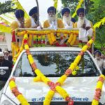 Ambala News : श्री गुरु हरिकृष्ण साहिब जी के प्रकाश पर्व पर गुरुद्वारा पंजोखरा साहिब से सजाया गया विशाल नगर कीर्तन