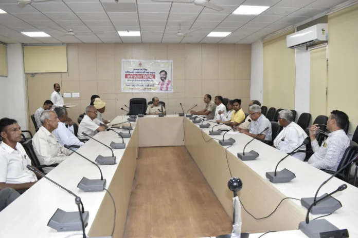 A meeting of the Police Public Coordination Committee was organized in the office of Superintendent of Police, Charkhi Dadri