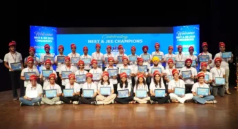 Chandigarh News : आकाश एजुकेशनल सर्विसेज लिमिटेड ने चंडीगढ़ के नीट यू.जी 2025 टॉपर्स को चैंपियंस ऑफ आकाश इवेंट में सम्मानित किया
