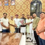 Ajay Mittal made a courtesy call on the Panchayat Minister