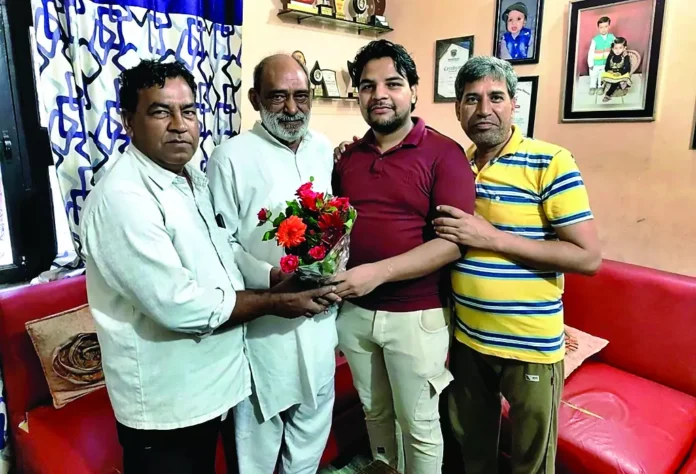 Atar Singh Panchal became the nominated councilor of Dharuhera Nagar Palika