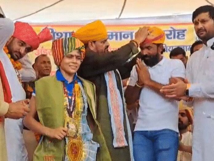 Charkhi Dadri News: चरखी दादरी में बोले बृजभूषण- ओलिंपिक में गोल्ड की जिम्मेदारी योगेश्वर दत्त की